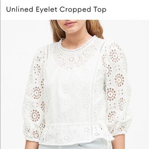Banana Republic white top